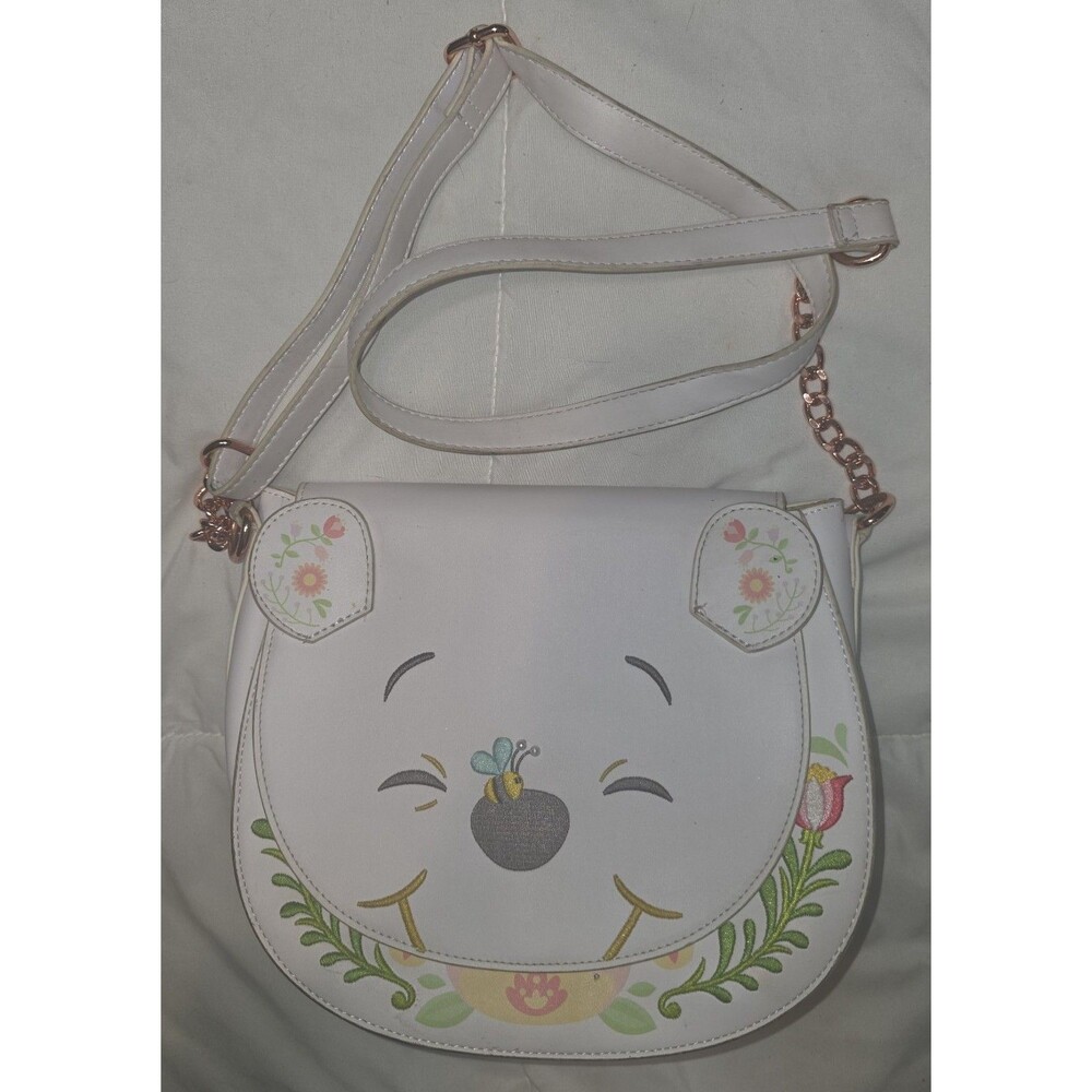 Loungefly Disney Winnie the Pooh Crossbody floral Bag shoulder bag purse handbag